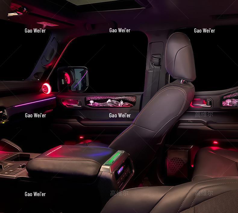 Toyota Prado Dynamic Interior Atmosphere Lights for Modification