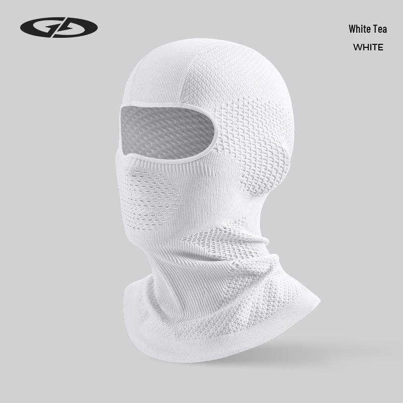 Leqi Men's Cycling Face Mask & Neck Gaiter: Breathable, Moisture-Wicking, Sweat-Absorbing Helmet Liner & Headscarf