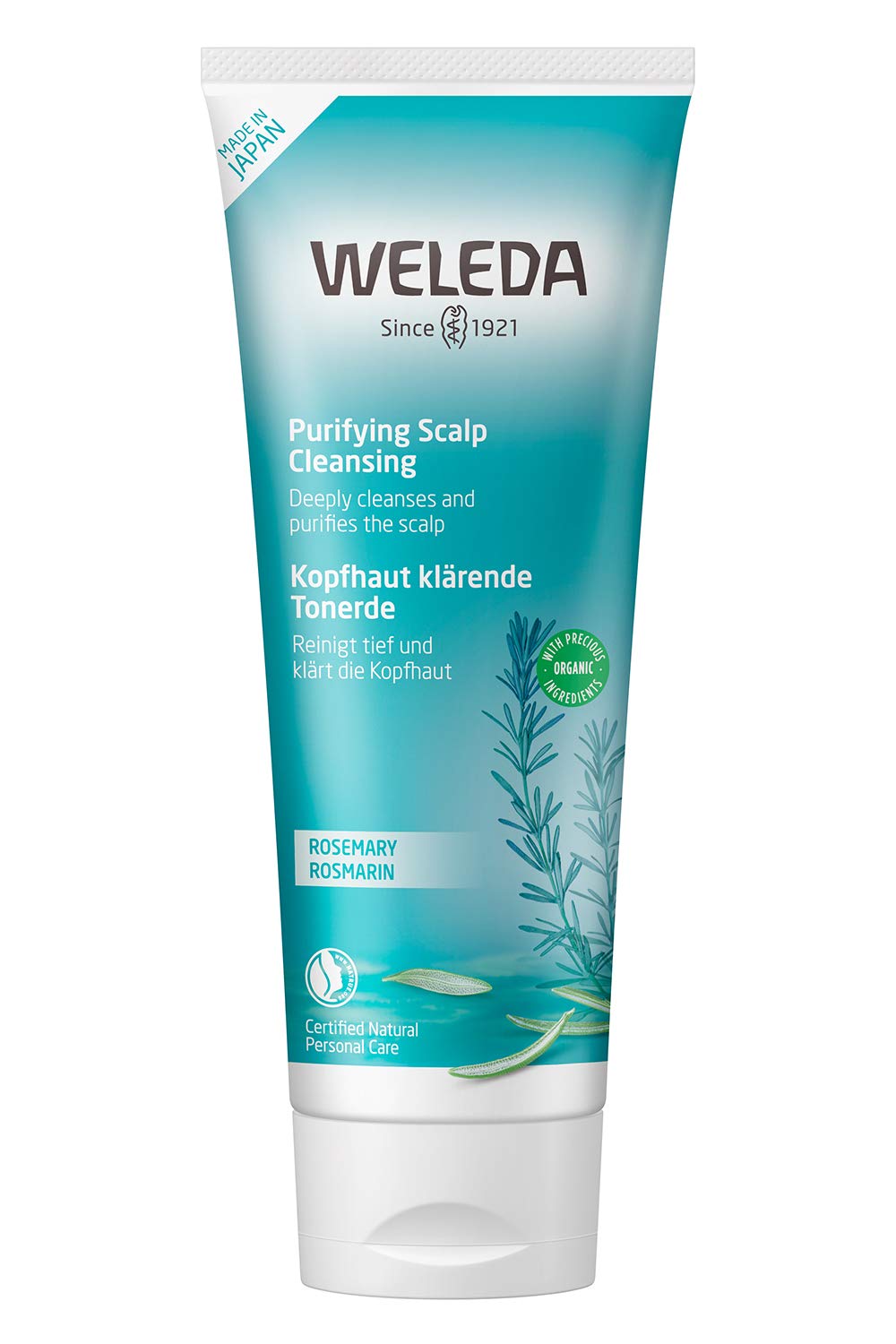 

WELEDA Rosemary Scalp Formula Developed in Hair Scalp Scalp Hair Head Bitter Herb Natural Organic [Official] Cleanser, 200g, Japan, Wash, Cleansing,