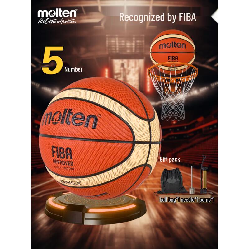 Molten GM5X FIBA Approved Youth Basketball