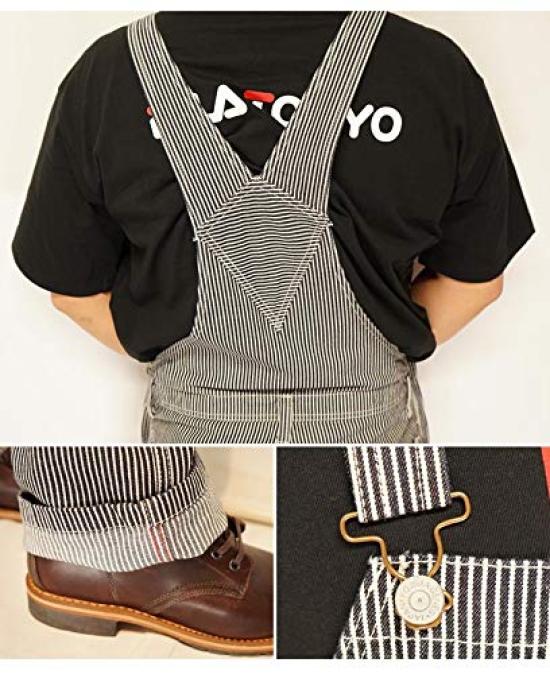 KOJIMA GENES Denim Overall Men One Wash Hickory XXL RNB-1219