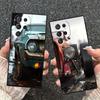 Vintage Car Retro Nostalgia Soft Phone Case for Samsung Galaxy S26 S25 Edge S24 Ultra S23 Plus S22 S21 FE S20 Black Cover Back S