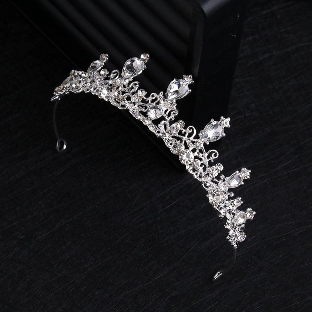 Crown Baroque Princess Crown Bridal Crown Korean Style Bridal Headwear Wedding Jewelry Women Tiara