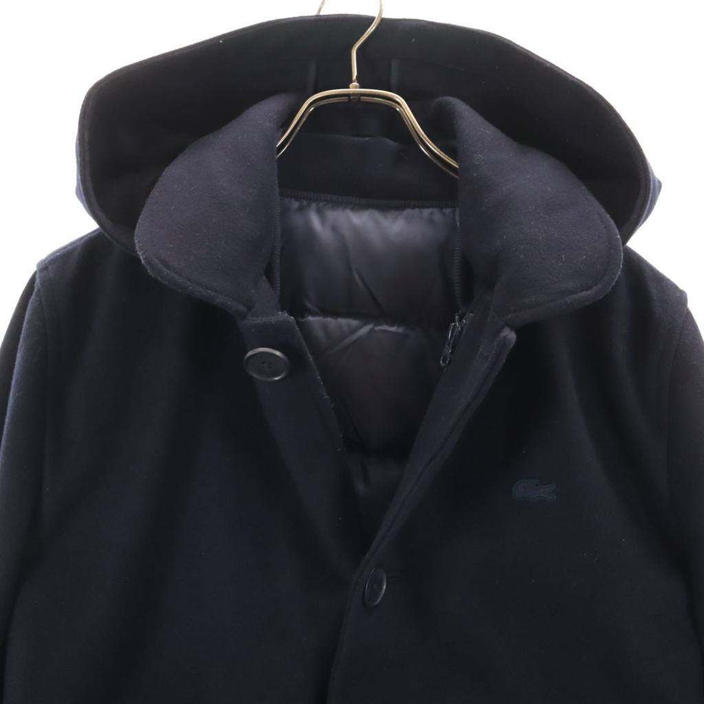 Lacoste Płaszcz puchowy 3W1 z mieszanki wełny 3 Granatowy Męski Używany
