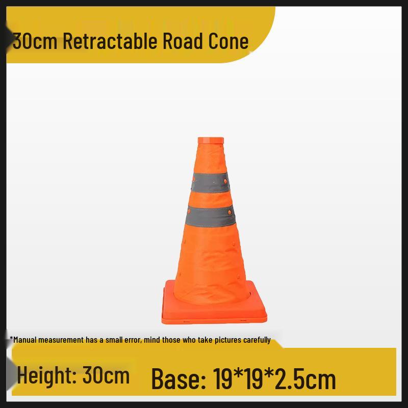 Portable Folding Traffic Warning Reflector Cone