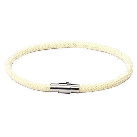 Einfaches einfaches Armband aus gewebtem Nylonseil, exquisit