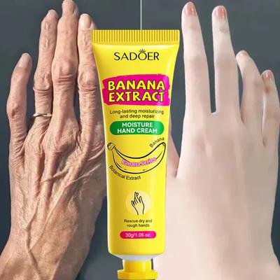 Crema Mani Antirughe Riparazione Mani Antisecchezza Anticrepatura Cura Ammorbidisce Nutre Sbiancante Idratante Prodotto Riparatore per Mani Screpolate