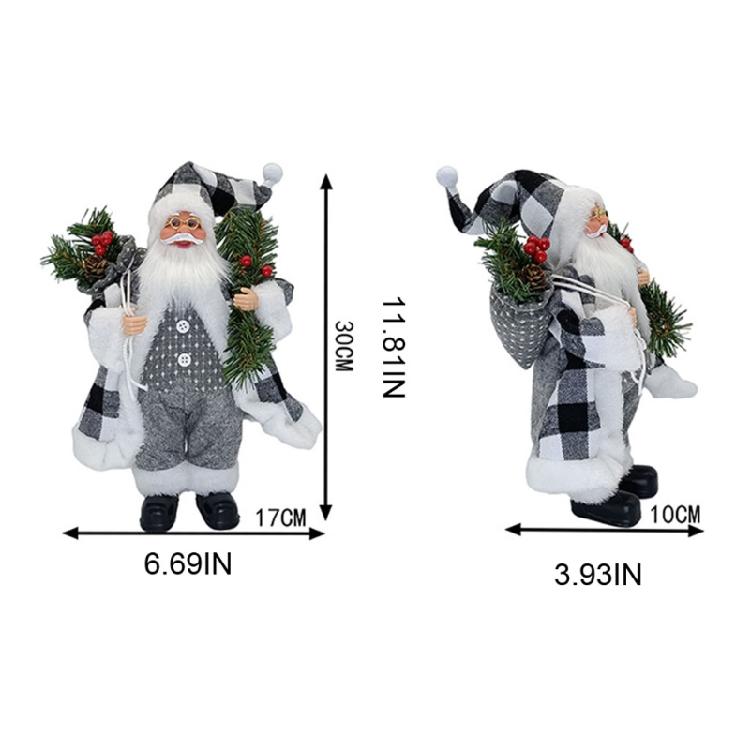 Christmas Standing Santa Claus Merry Christmas Decoartions For Home Ornaments Navidad Party Supplies
