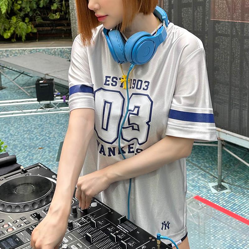 New MLB T Shirts Unisex Silver 3ATSV1143-50SIS