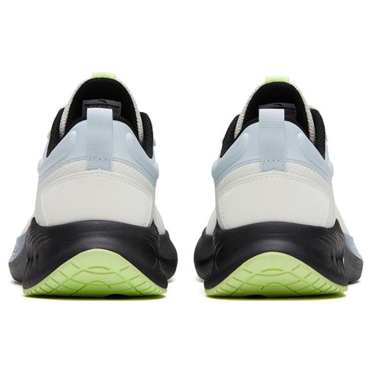 Anta Poison Spike SE Casual Fashion Shock Absorbing Non-Slip Low-Top Running Shoes Men sneakers White Blue 912315585-1