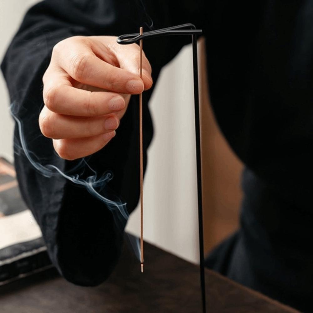 Incense Burner Mosquito Incense Plate Holder Upside Down Sandalwood Storage Rack  Meditation