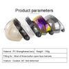 Universal 3-Snap Motorbike Helmet Visor Front Flip Up Wind Shield Len Sunglasses