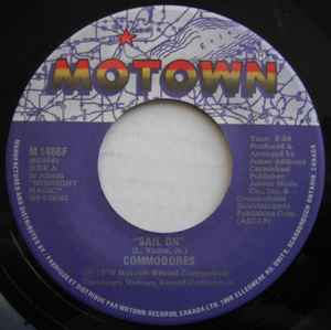 

7inch Record COMMODORES - Sail On M1466F MOTOWN 1979 Canada Soul/Funk Used