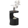 Iron Sofa Side Table for Living Room  Luxury Double-Layer Coffee Table Cylindrical Nightstand  Easy-Clean Bedside Cabinet