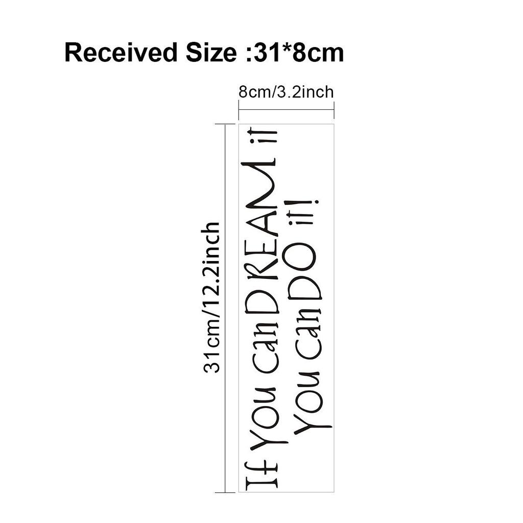 13 Stiluri Autocolante Slogan Impermeabile pentru Chiuveta de Baie și Ușă - Decalcomanii de Perete Decorative Autoadezive