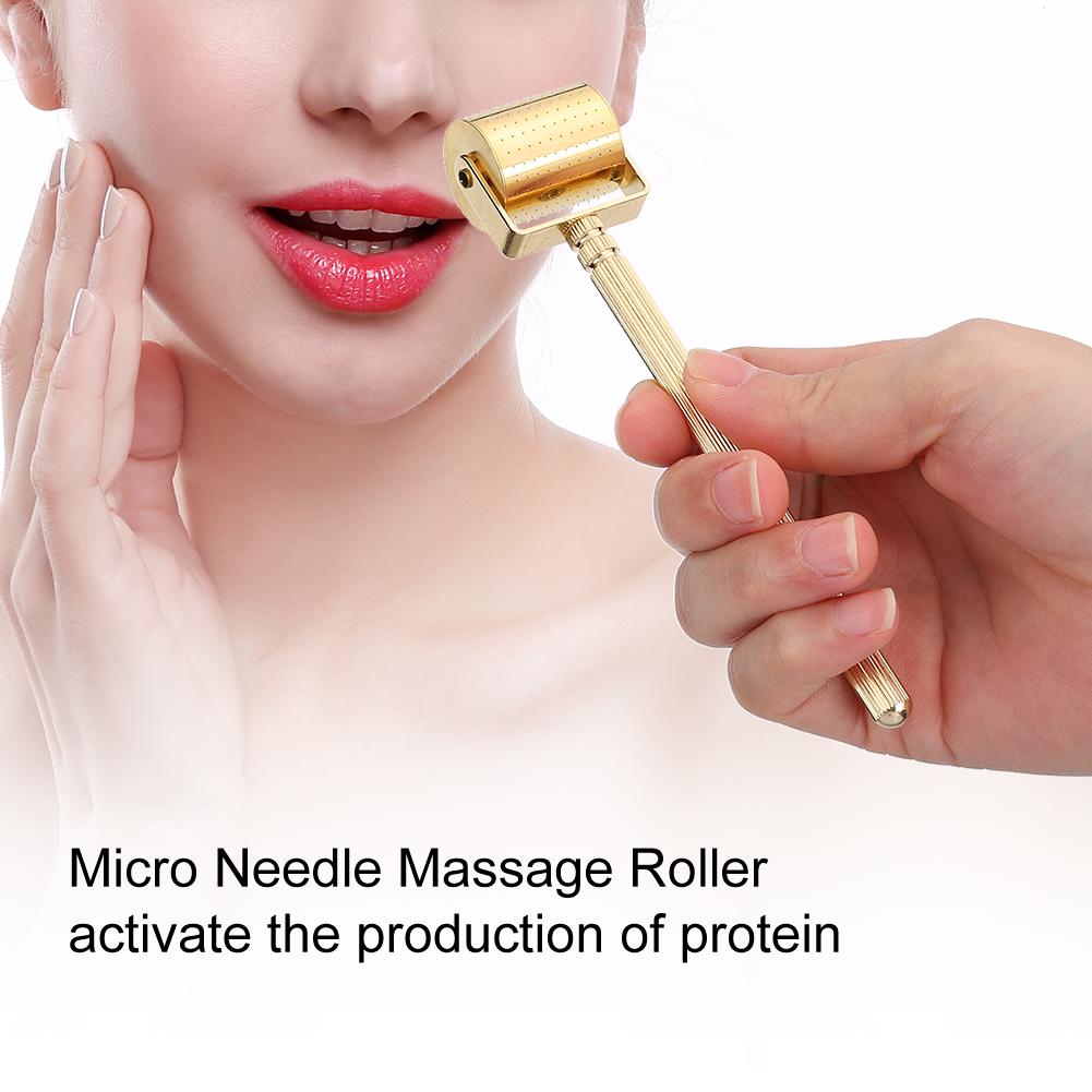 Face Massage Roller Micro Needle Therapy Anti Wrinkle Anti Aging Face Care Massager(DRS250-0.25mm )