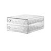 Transparent Double-Layer Egg Storage Box for Fridge and Kitchen