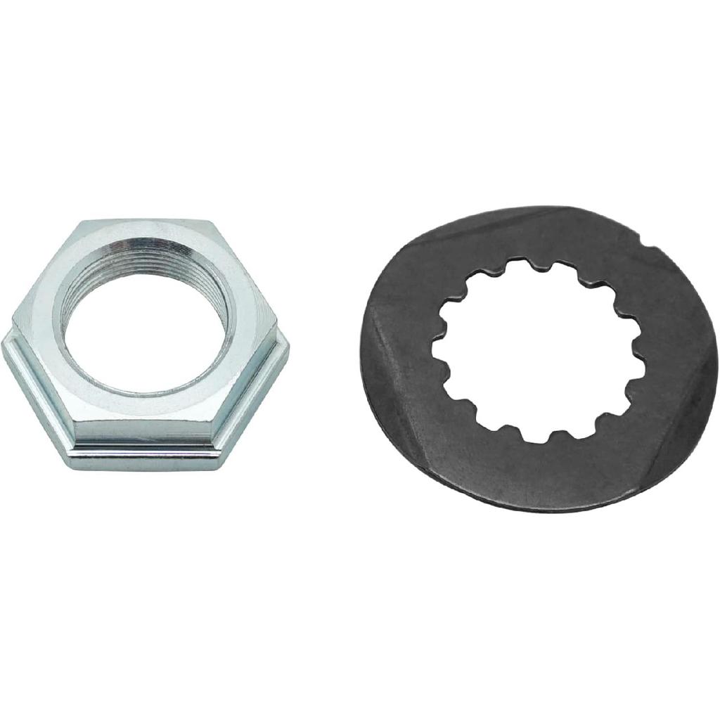M MATI Front Sprocket Nut Washer for Yamaha YZ450 WR450 2004-2023 YFZ450 2006-2013 90179-20001-00 90215-21003-00