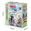 Epoch Jigsaw Puzzle Urusei Yatsura Tomobiki Town Is In X 38 Includes and Point Co., Ltd. 300-piece Chaos! (26 Cm) 28-108s Glue, Spatula, Coupon.