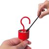 Hot-Selling Small S-Shaped Hummingbird Feeder with Anti-Ant and Double-Headed Hanging Hooks, Includes Cleaning Brush