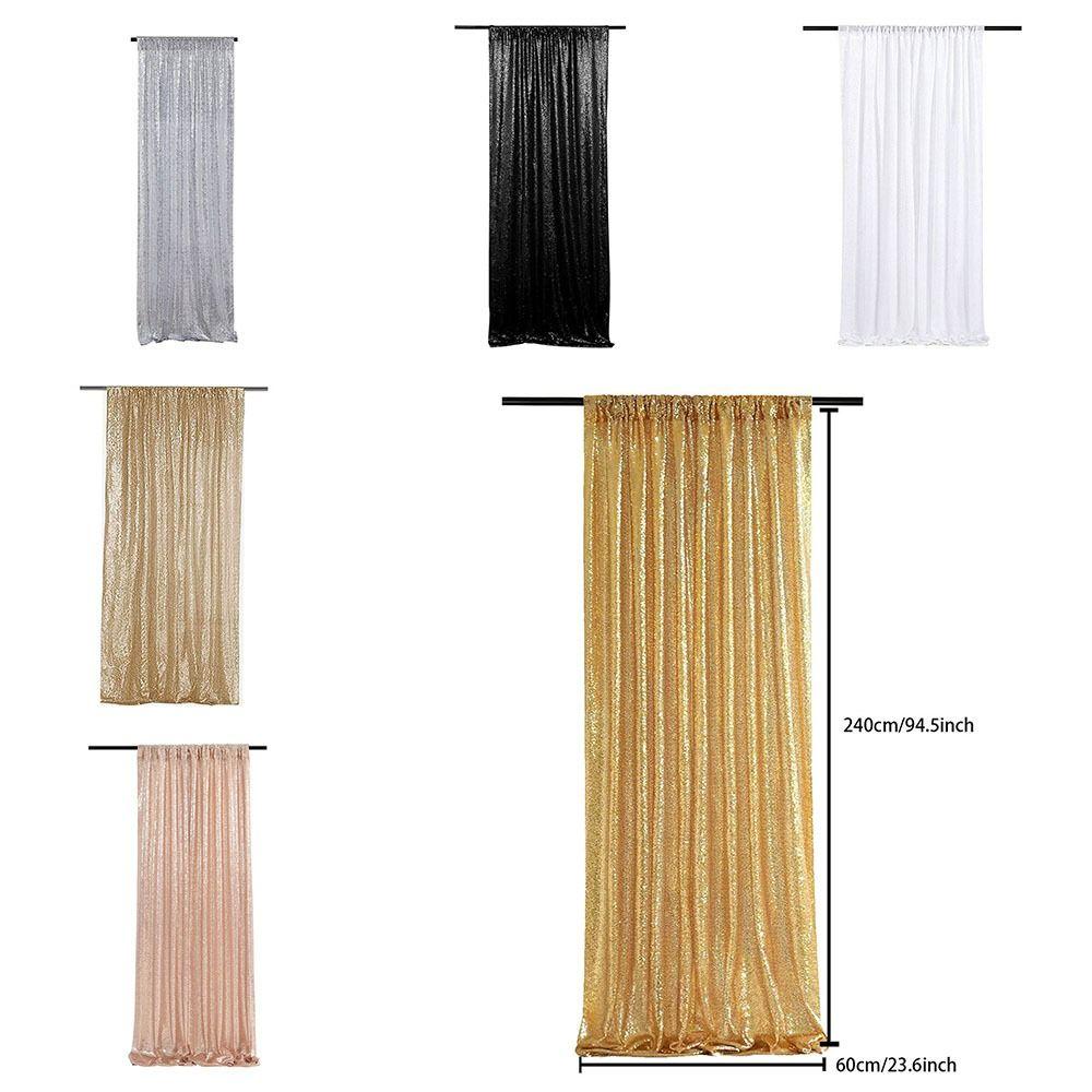 Decorative Sparkly Sequin Backdrop Polyester Sequence Backdrop  Photography Background