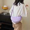 Women Shoulder Bags Crescent Nylon Crossbody Bags Simple Elegant Female Handbags