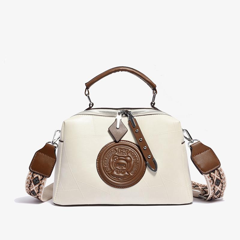 Soft Pillow PU Women's Bags Large Capacity Women's Shoulder Bag Wide Strap Crossbody Bags Luxury Designer Fashion Bags