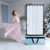 Privacy Curtain Solid Color Easy To Install Multipurpose Dance Bag Curtain Dancer Backstage Privacy Changing Screen