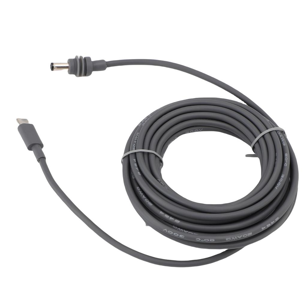 Satellite Type C To DC Power Cable 18AWG Cord IP68 Rating Supports PD Protocol for Indoor Outdoor