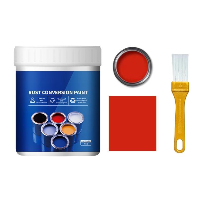 Water Based Protective Paint for Metal Surfaces Stops Existing Rust Progressions Offer Wearproof and Night Visibilities