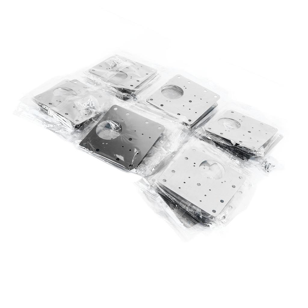 30Pcs Cabinet Hinge Repair Plate Accurate Rugged Stainless Steel Cabinet Hinge Repair Board Kit for