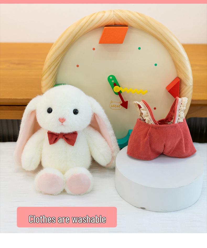 Adorable Snowball Rabbit Plush Toy | Comforting Companion Doll for Children