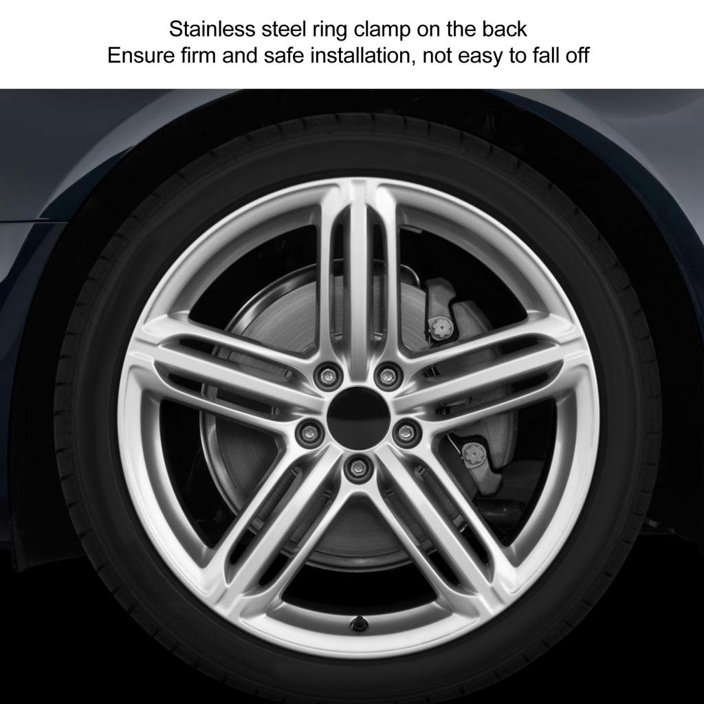 Butuc central roților Capac central universal, elegant, atașare fermă, metal ABS, 60 mm, rezistent la impact pentru mașini