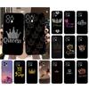 Queen King Phone Case For Iphone 17 Pro Max Air 16 15 14 13 Pro Max 15 16 Pro 15Plus Shell