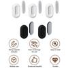 5Pcs Magnetic Remote Control Bracket, Self-Adhesive Wall Mounted Storage Bracket For Remote Controls, Household Goods Storage