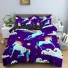 3D Cartoon Unicorn Duvet Cover Set For Kid's Bedroom King Twin Bedding Set Luxury Cozy QuiltComforter Covers Home Decor