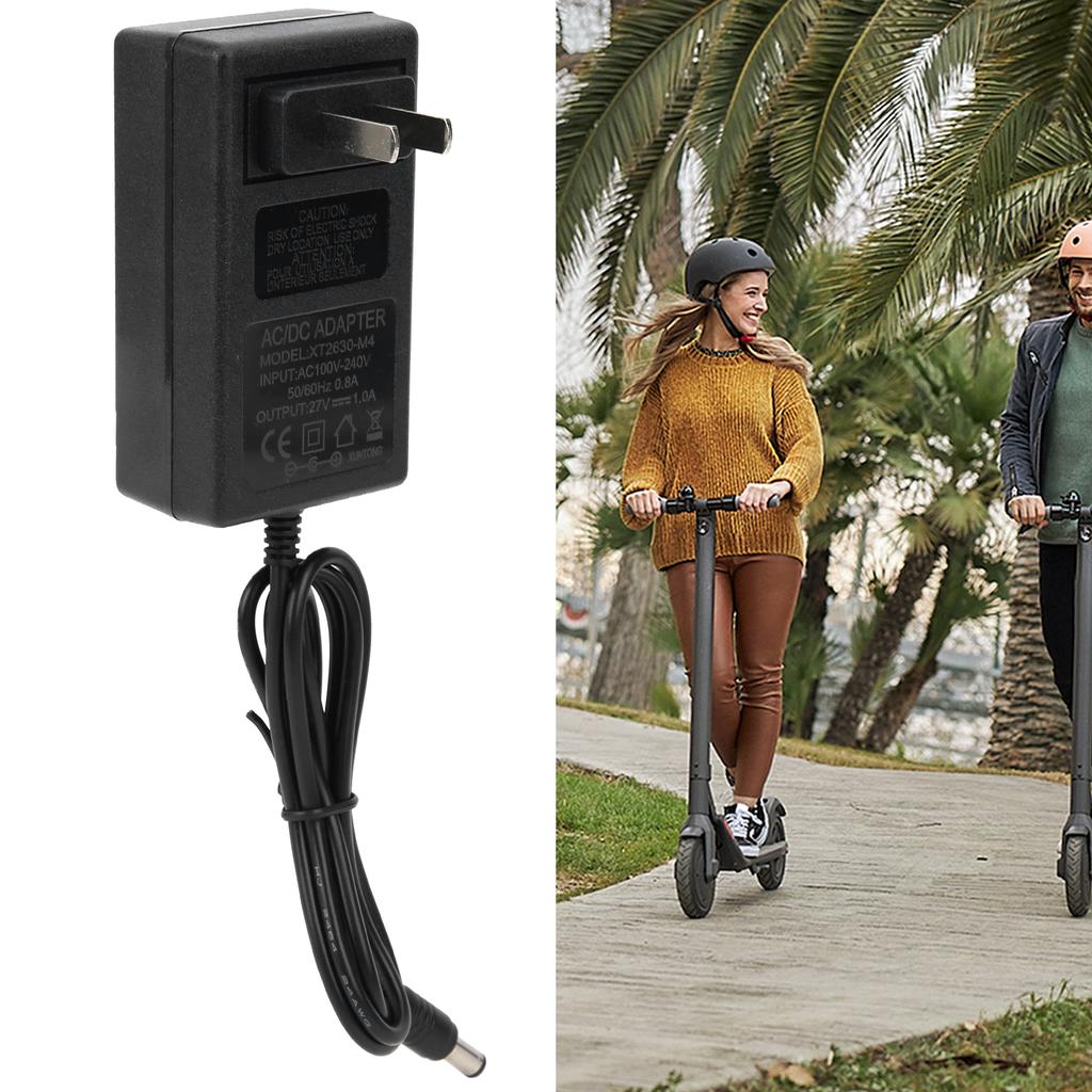 Přenosná nabíječka pro elektrické skútry 24V 500mA napájecí adaptér