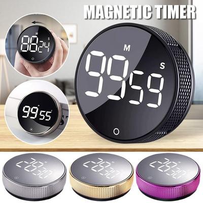 1 pz magnetico LED digitale LCD display cucina cucina doccia timer cronometro sveglia orologio elettronico cucina MYY