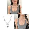 Saturn Planet Necklace For Women Titanium Handcrafted Geometric Pendant Chain Summer 2025