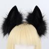 Japanese Lolita Headdress: Handmade Plush Cat & Fox Ears Headband
