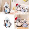 Cartoon Penguin Plush Toy With Polyester Fiber Filling For Childrens Gift And Room Decor