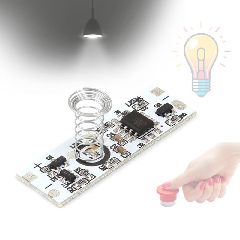 Automatische Schaltermodule Touch-Steuerungsmodule Einfach zu bedienen für Schrank-LED-Streifen Verbessern Sie Ihr Beleuchtungserlebnis