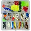 Wehe Beginner Fishing Lure Kit Full Water Column Soft Plastic Baits Set Freshwater Saltwater Bass Pike