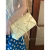 Summer Fresh and Simple Women's Bag 2025 New Girly Bow Small Square Bag Versatile Shoulder Messenger Bag