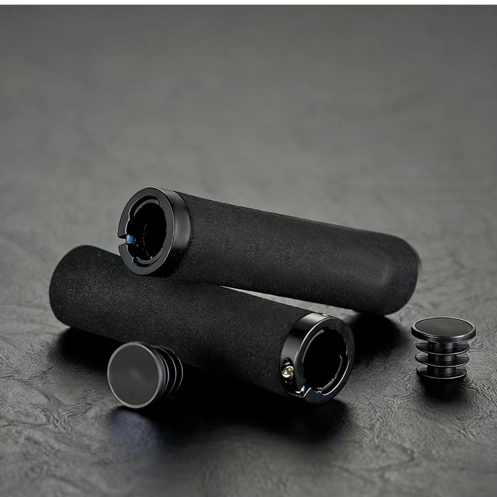 Bicycle Handlebar Ergonomic Replacement Parts for Hybrid Bikes and Shock Easy Installation Grips, Grips, Shape, MTBs, Comfortable, Absorbing,