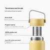 Buydeem 640ml 3-Layer Leak-Proof Tea Infuser Insulated Bottle