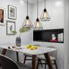High Temperature Resistant Hanging Lamp Holder Full Teeth Pendant Socket Adjustable   Bedroom