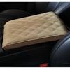 33*21*5CM Car Center Console Armrest Box Protection Cover Hand Support Pad Beige