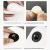 1/4 STK Universalrad Rolle Riemenscheibe Basis Lenkrolle Kann geklebt werden mit Kugel Universal Leises Rad Kleines Rad Antriebsrad