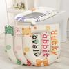 JINGRUIXIANG Waterproof Printed EVA Toilet Seat Mat
